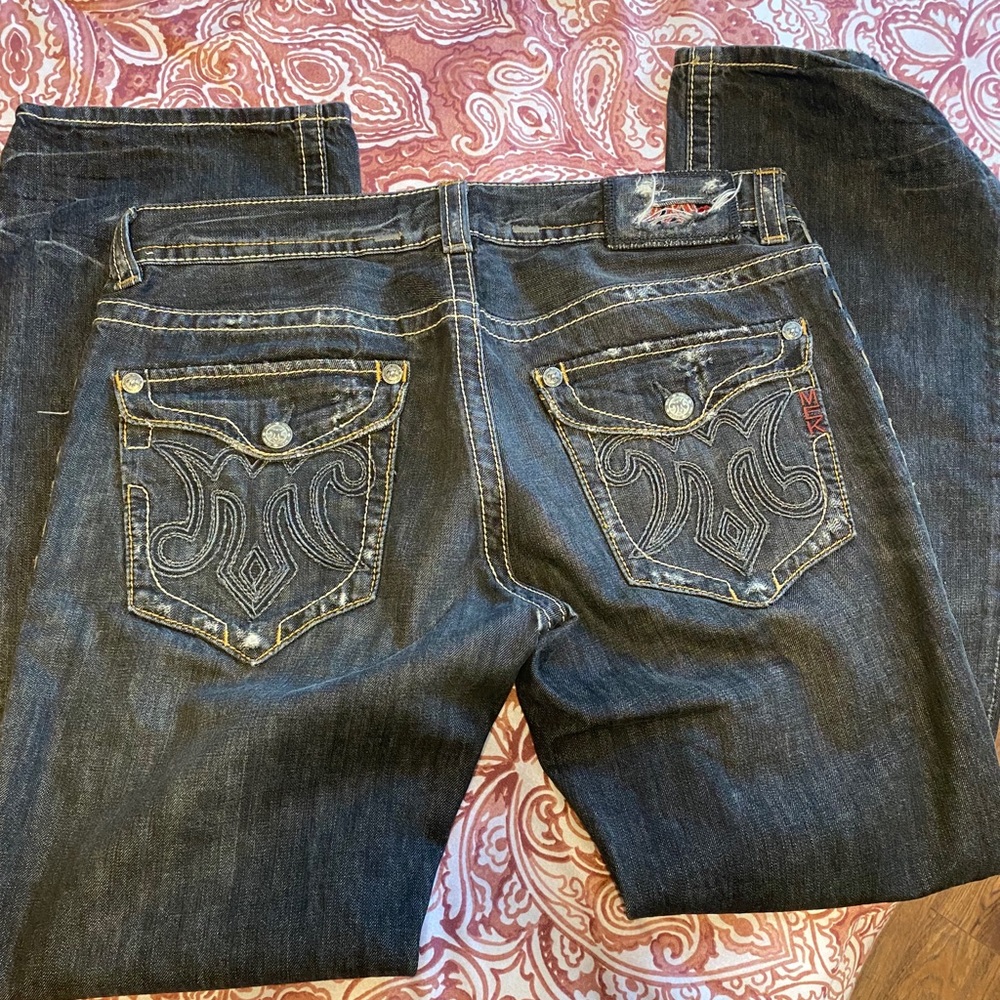 MEK 34x34 Bootcut Denim Jeans